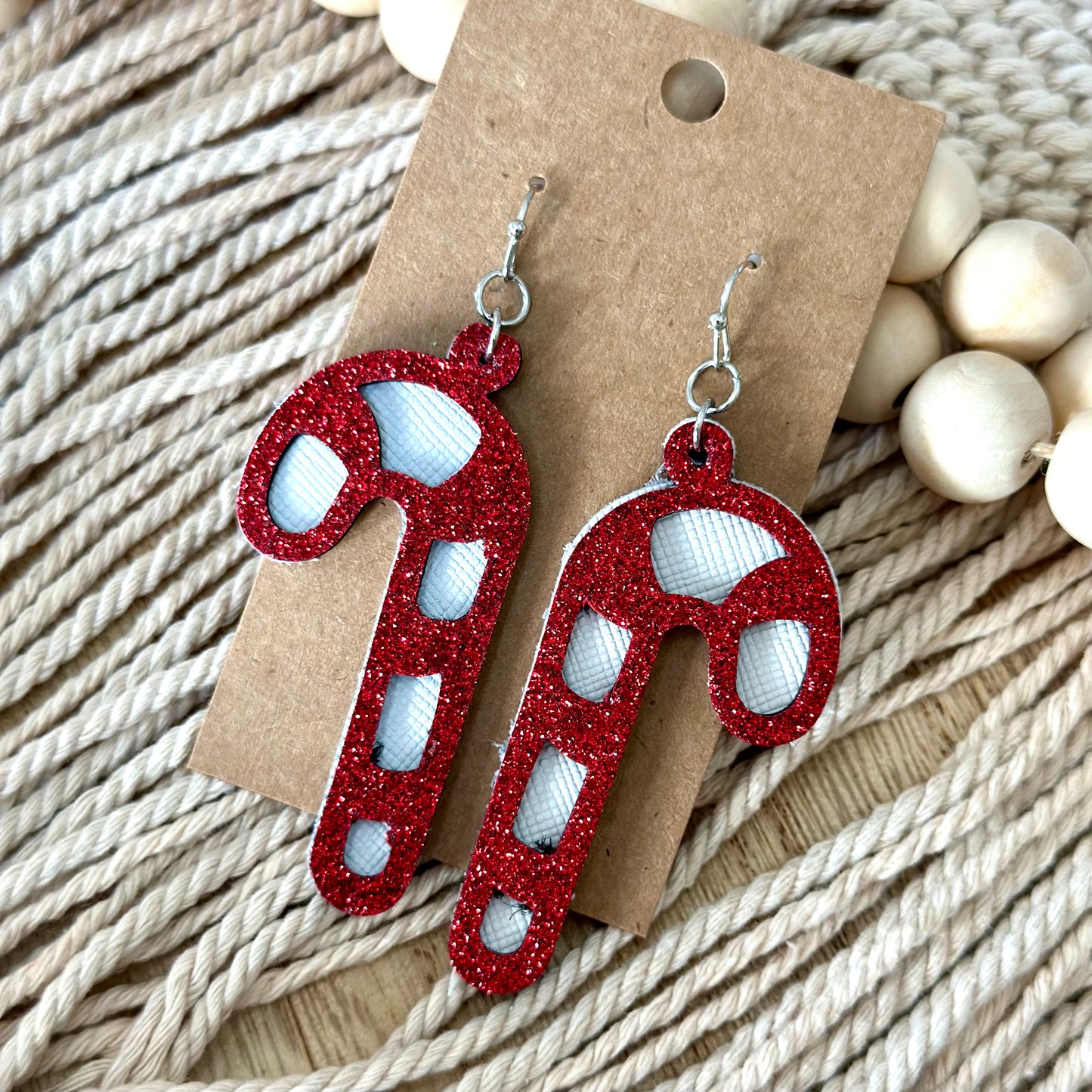 Glitter Layered Candy cane