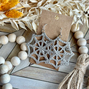 Glitter Spiderwebs