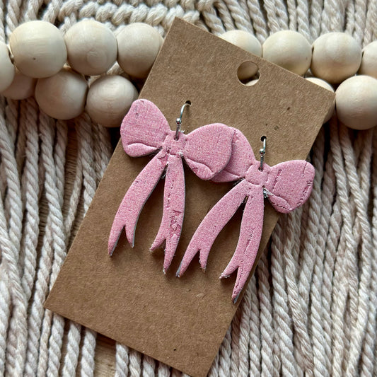 Pink Cork Bow