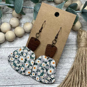 Daisy Floral Rounded Rectangle