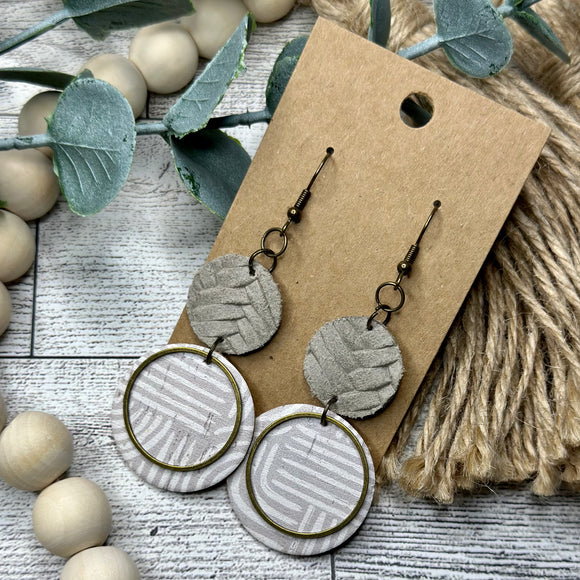 Grey Stacked Circles