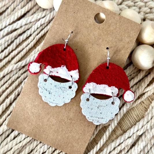 Small Suede Santa