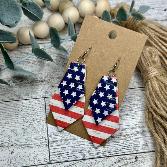 Stars and Stripes Double Layer Diamond