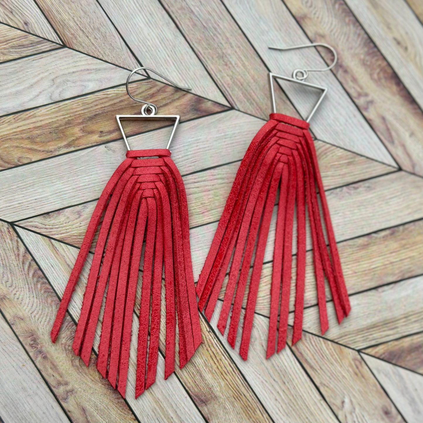 Red Braided Fringe