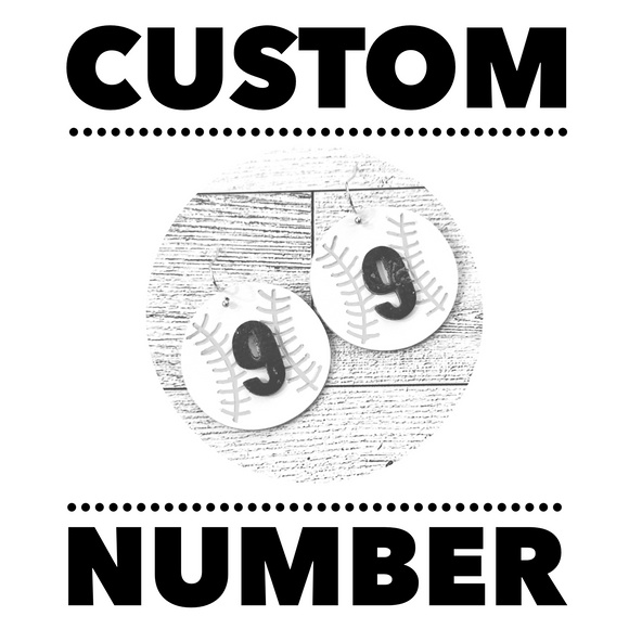 Customized | Large Ball with stacked number