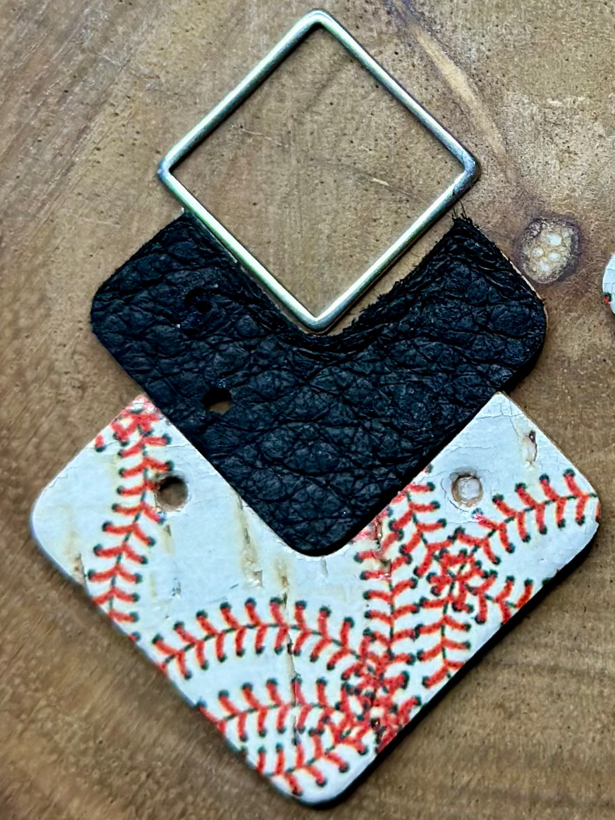 Custom Baseball Stitches Chevron