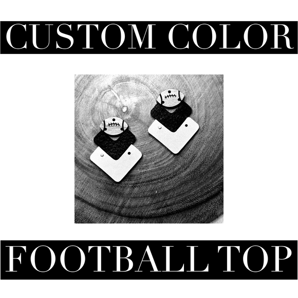 Custom Football Top Chevron