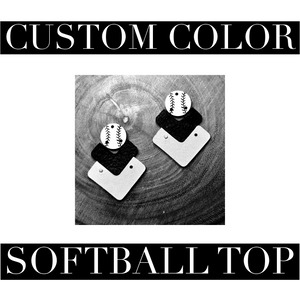 Custom Softball Top Chevron